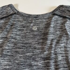 Lululemon Athletica Black and White Patterned Top
